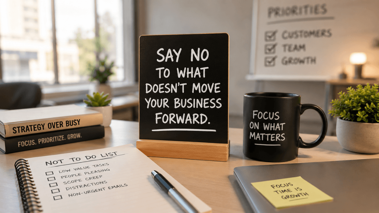 The Most Profitable Word in Business Is “No”